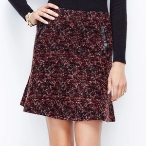Ann Taylor Wool A Line Skirt